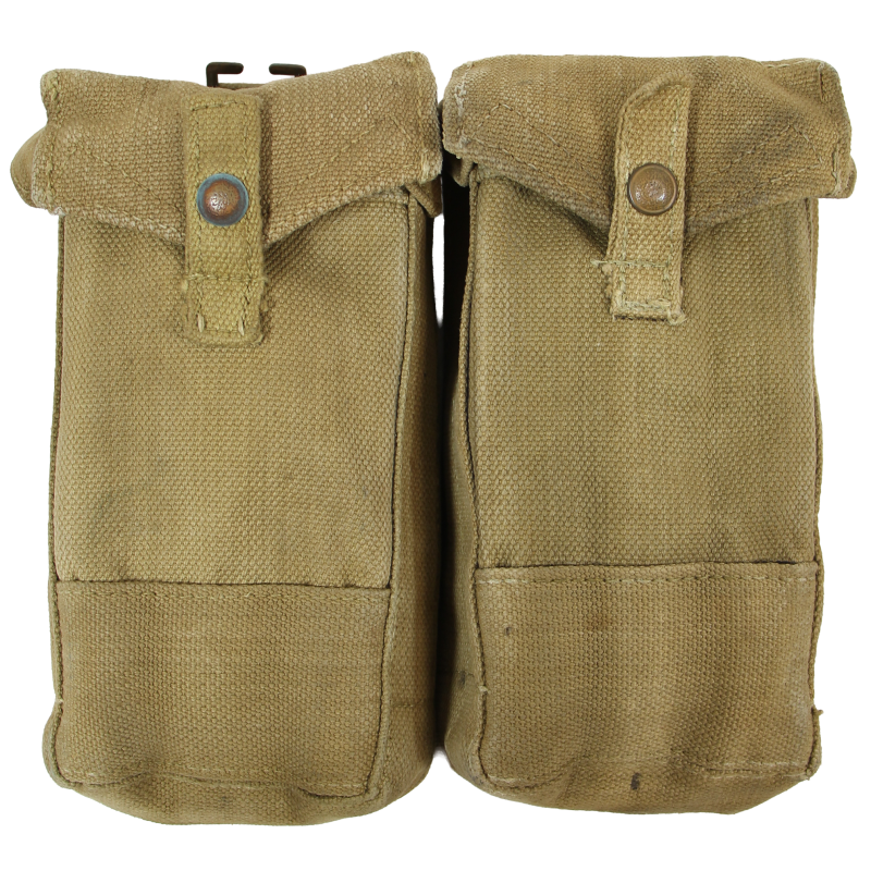 Paire de cartouchières britanniques, Pouches, Mk II, F.B.G. /I\ 1941
