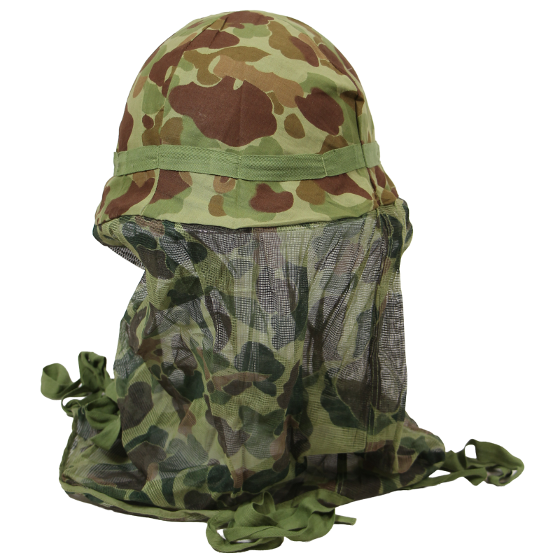 Cover, Helmet, Net, Mosquito, Camouflaged, USMC
