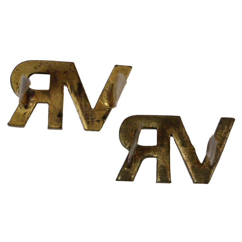 Paire d'insignes de col, Volunteer Reserve, Royal Air Force
