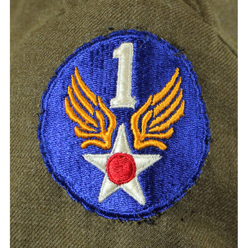 Coat, Serge, Wool, OD, S/Sgt. Milton Taylor, 1st Air Force, USAAF, 37R, 1941