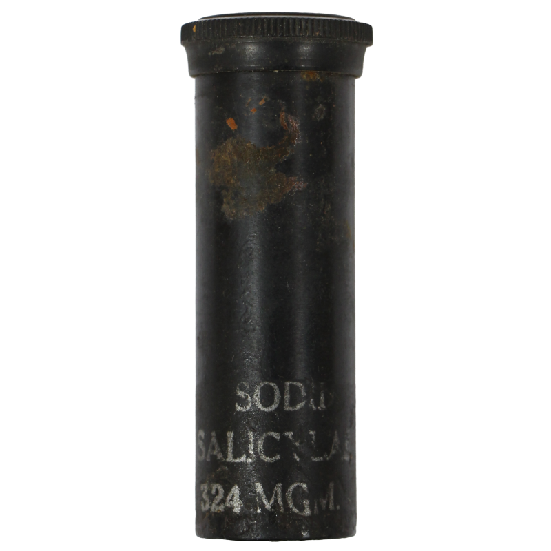 Tube de comprimés, 1/2-oz, Sodium Salicylate, plein