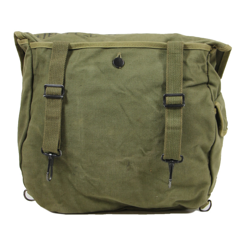 Bag, Field, M-1936, Pfc. Fred Fierro, 47th Inf. Regt., 9th Infantry Division, WIA, Germany