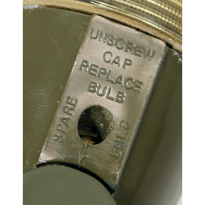 Lampe de survie, dynamo, Type A9, DACO-LITE, USAAF, 1944, dans sa boîte