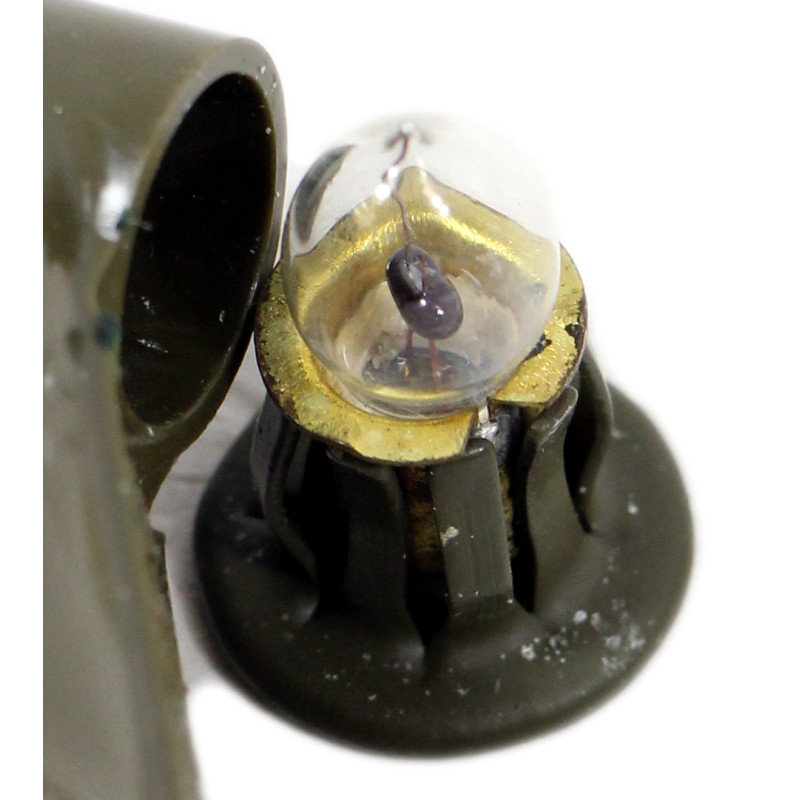 Lampe de survie, dynamo, Type A9, DACO-LITE, USAAF, 1944, dans sa boîte