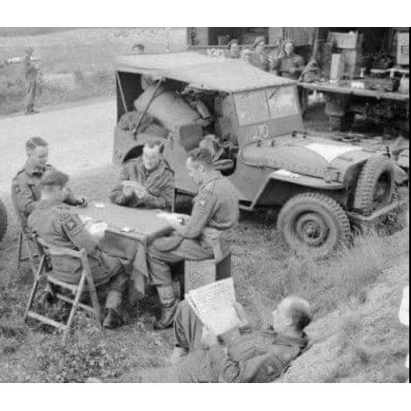 Foulard, identification, Airborne, Commando, Infantry (Yellow Celanese Triangle)