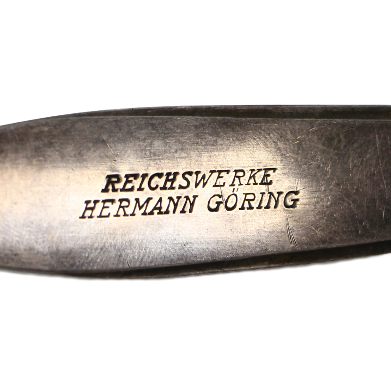 Fourchette en argent, service personnel d'Hermann Göring, Berchtesgaden, 101st Airborne Division