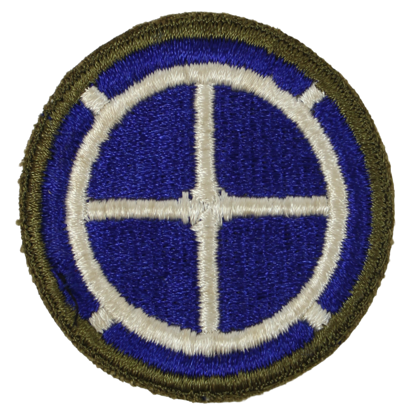 Insigne, 35th Infantry Division, dos vert, 1943