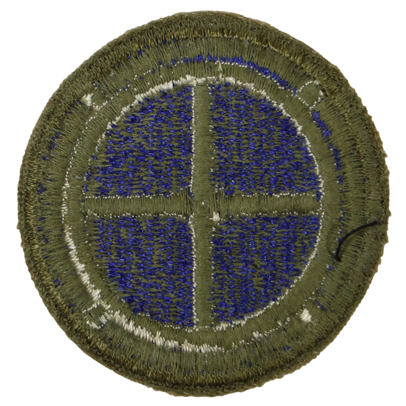 Insigne, 35th Infantry Division, dos vert, 1943
