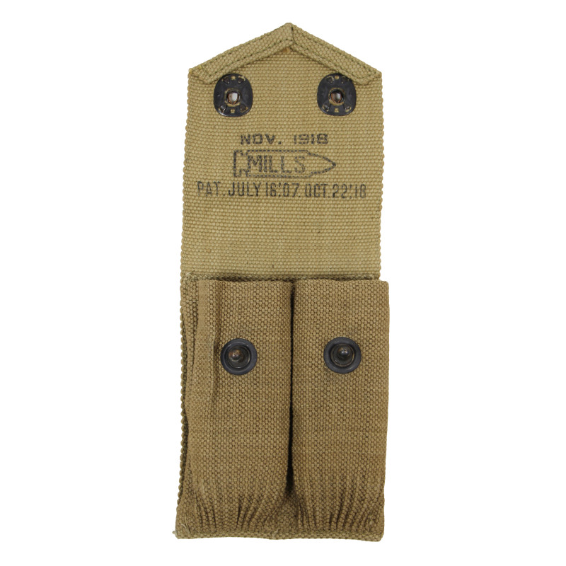 Porte-chargeurs Colt .45, MILLS, novembre 1918