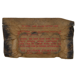 Packet, Sulfadiazine, Wound Tablets, THE UPJOHN COMPANY, Untouched