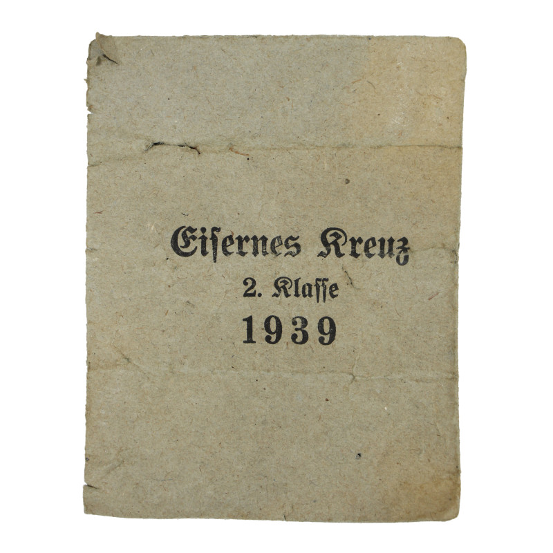 Iron Cross, 2nd Class, German, 1939