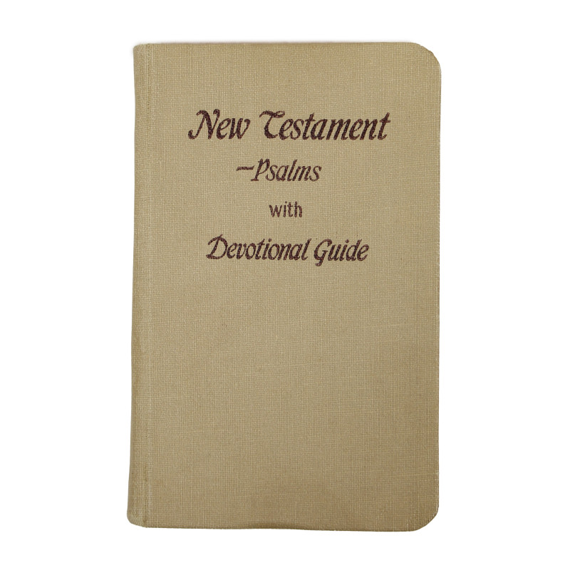 The New Testament, 1944, T/5 Carl Rohrbach, 941st Engineer Aviation Topographic Bn., MTO