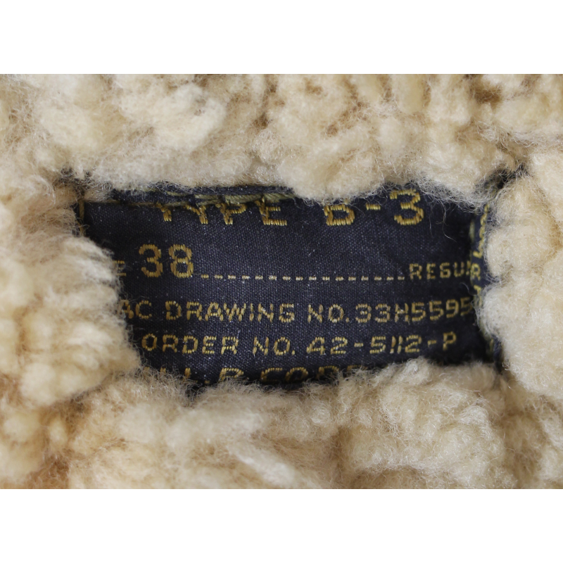 Jacket, Flying, Winter, Type B-3, USAAF, 38R, 1942