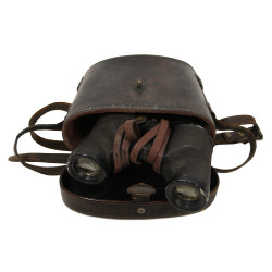 Binoculars, 6x30, M3, NASH-KELVINATOR CORP. 1943, with Case, Carrying, M17