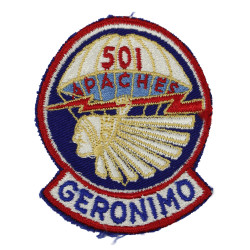 Insigne de poitrine, 501st PIR, GERONIMO