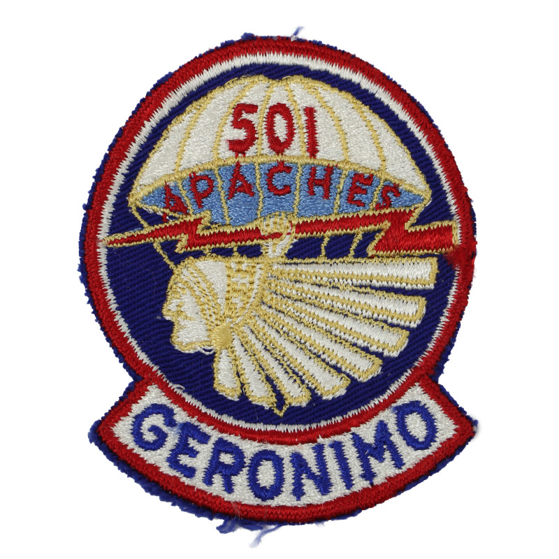 Insigne de poitrine, 501st PIR, GERONIMO