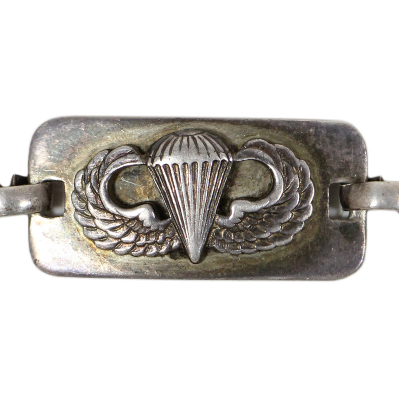 Gourmette, US Army, parachutiste, Sterling