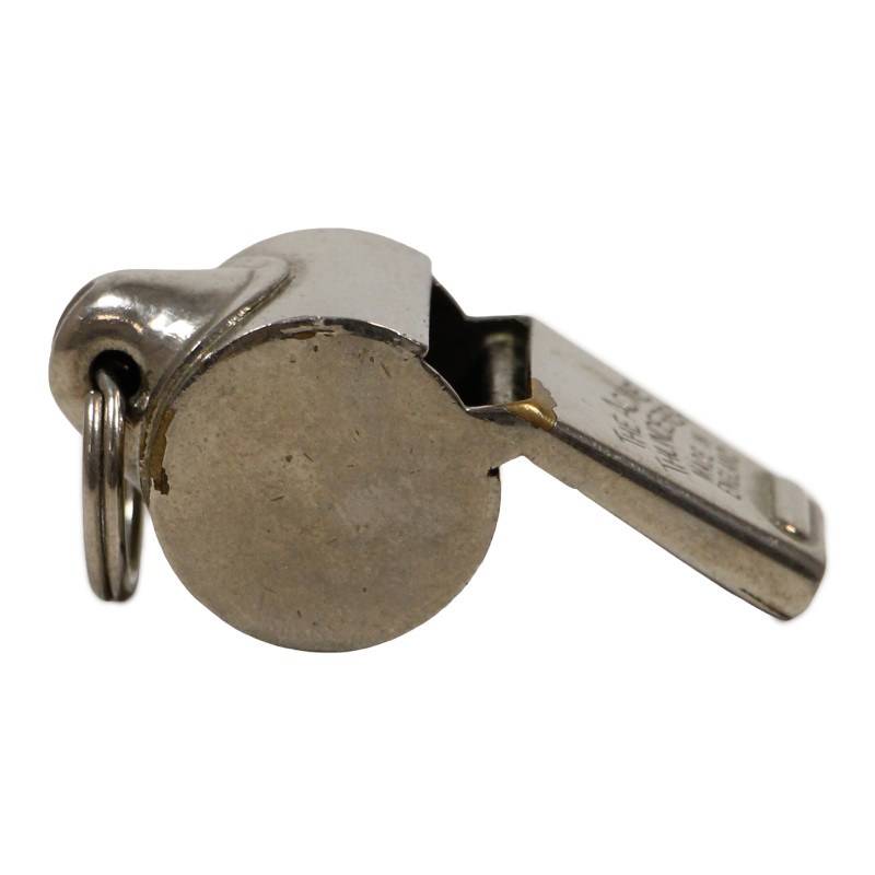 Sifflet en laiton chromé, THE ACME THUNDERER, Made in England