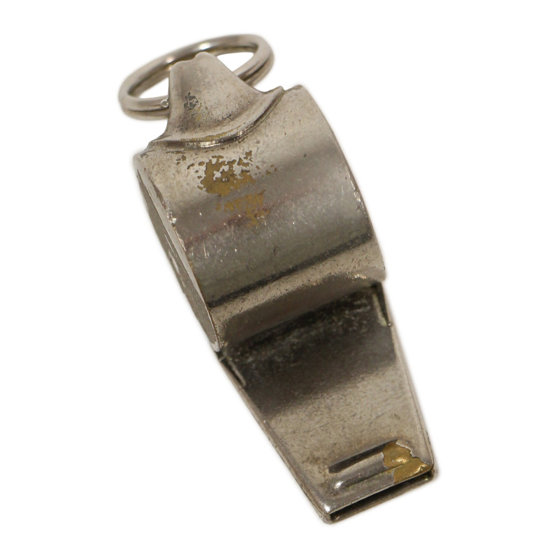 Sifflet en laiton chromé, THE ACME THUNDERER, Made in England