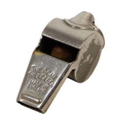 Sifflet en laiton chromé, THE ACME THUNDERER, Made in England
