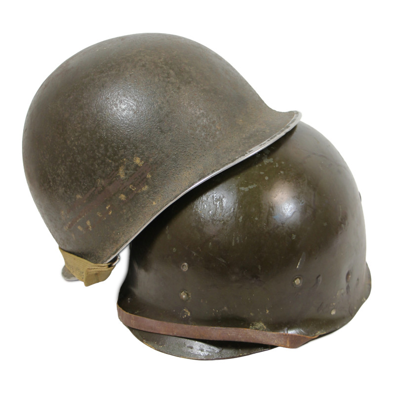 Casque M1, pattes fixes, Pfc. Jack Terrell, Co. A, 39th Inf. Regt., 9th Infantry Division, WIA, ETO