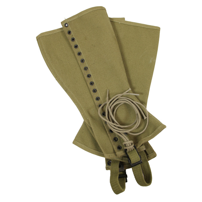 Leggings, Canvas, US Army, 3R, HILLSDALE MFG. CO. 1941