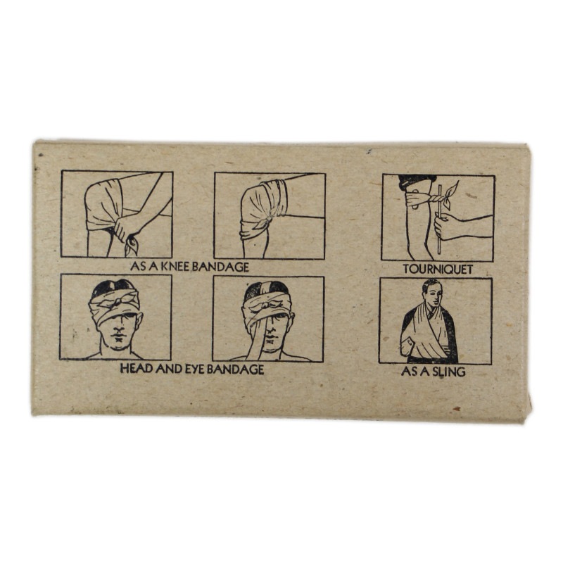 Bandage, Triangular, MILLBURN MILLS, Inc., 1942, Item No. 92040, Untouched