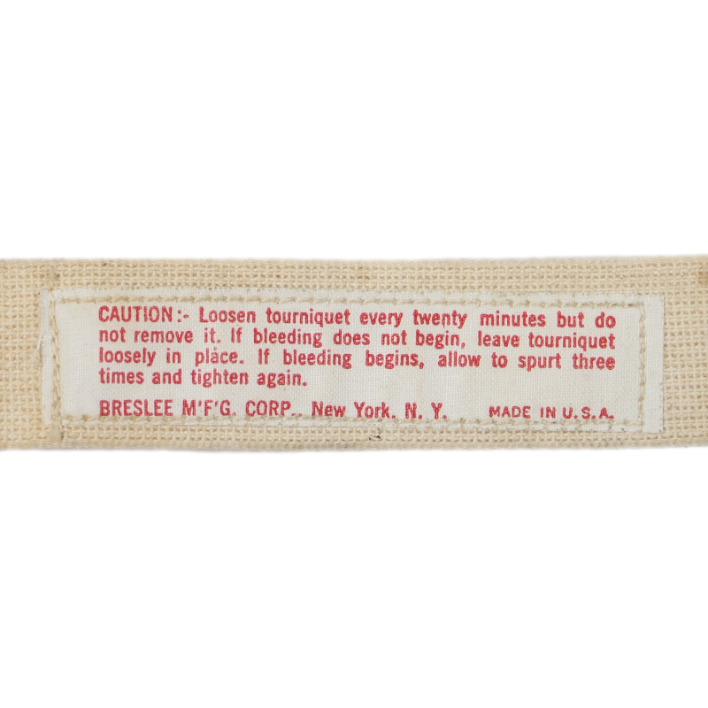 Tourniquet, US Army, BRESLEE MFG. CORP.
