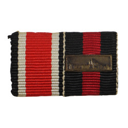 Bar, Ribbon, Iron Cross and Sudetenland with Prager Burg Bar