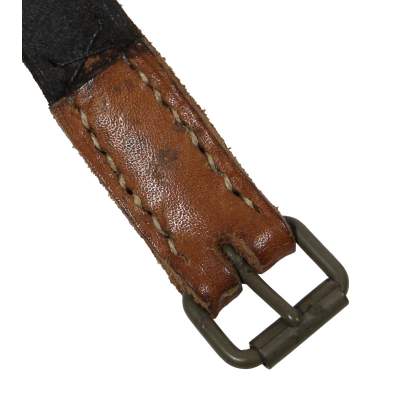Sangle allemande en cuir, multiusage, attache rapide