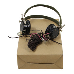 Headset, Electrical, HS-16A, US Army, 1966, Vietnam War, in Box