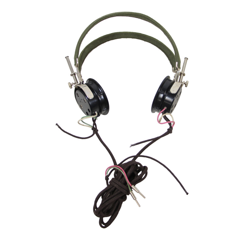Headset, Electrical, HS-16A, US Army, 1966, Vietnam War, in Box