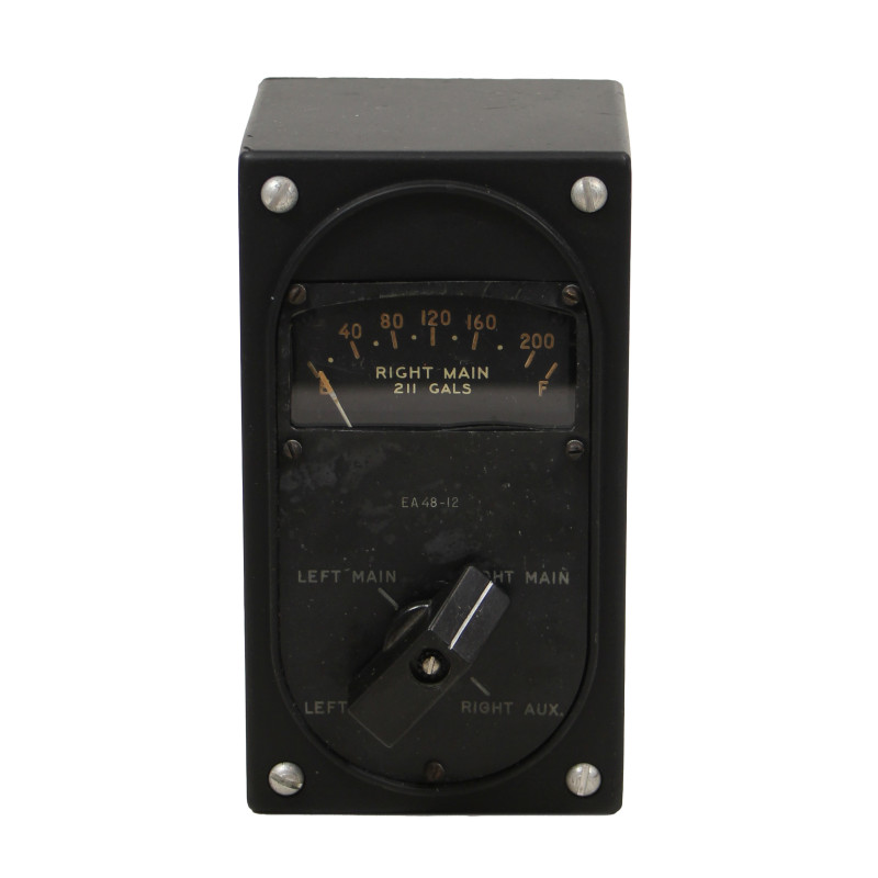 Jauge, Fuel Quantity Indicator, EA48-12, C-47 Skytrain, USAAF