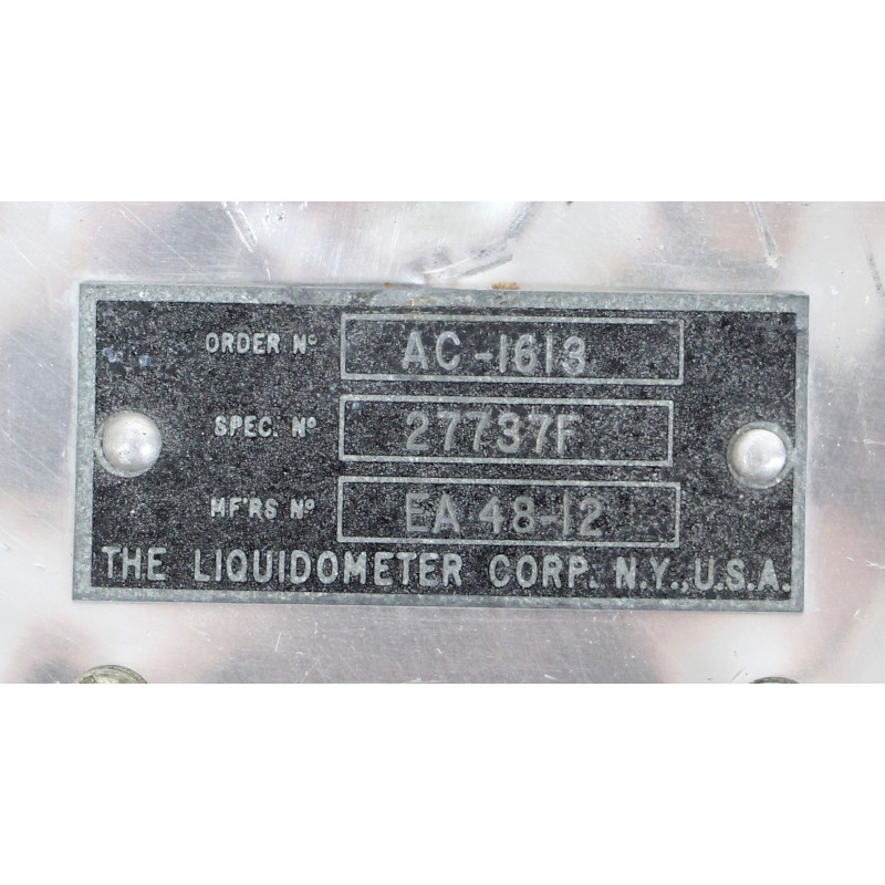 Indicator, Fuel Quantity, EA48-12, C-47 Skytrain, USAAF