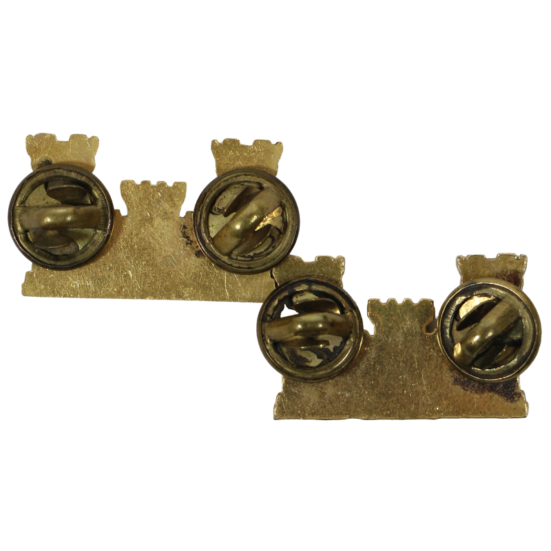 Pair, Insignias, Collar, Corps of Engineer Officer, CB