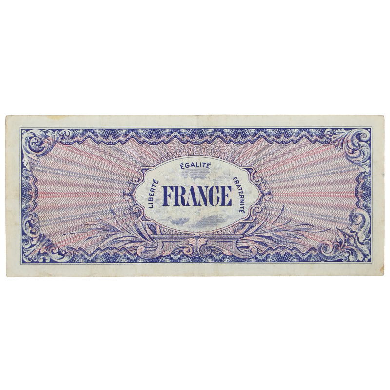Billet d'invasion, 50 francs, 1944, 2e émission