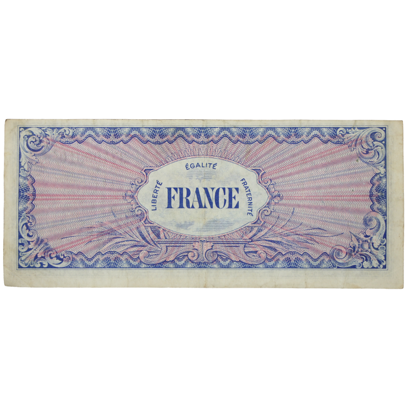 Billet d'invasion, 100 francs, 1944, 2e émission
