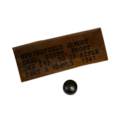 Bouchon de vis de guidon, M1 Garand, NOS, 1941, Springfield Armory