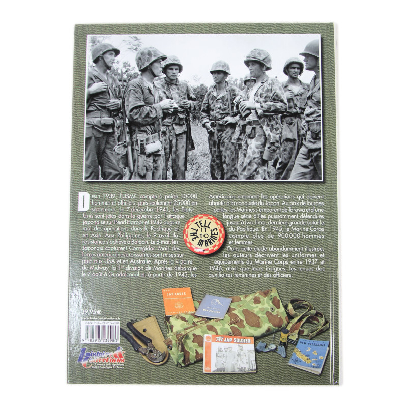 Book, USMC : uniformes & équipements, 1941-1945