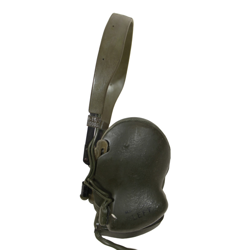 Écouteurs MX-239/U et MX-240/U, sur arceau MX-175/U, US Army, 1945