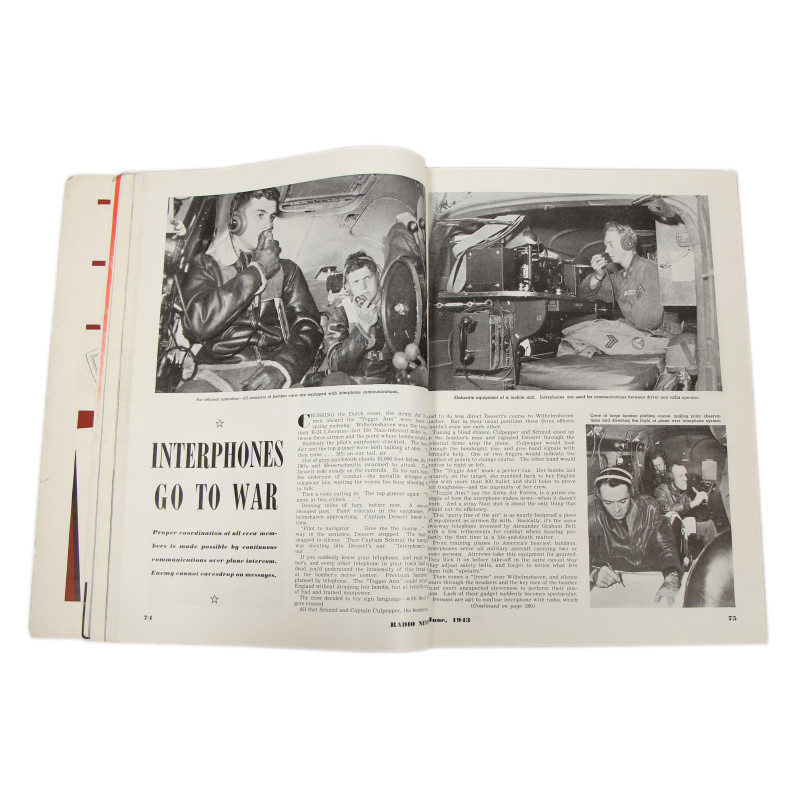 Magazine, Radio News, Special US Aviation Communications, June 1943