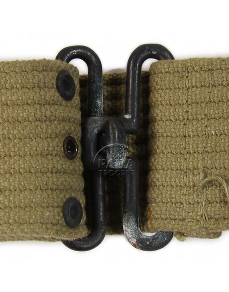 Belt, Pistol, M-1936, S. FROEHLICH CO. 1942, Brass Buckles
