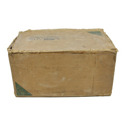 Carton, Prisoners of War, American Red Cross, insecticide, 1943