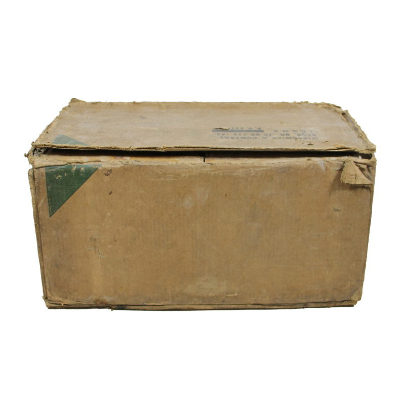 Carton, Prisoners of War, American Red Cross, insecticide, 1943