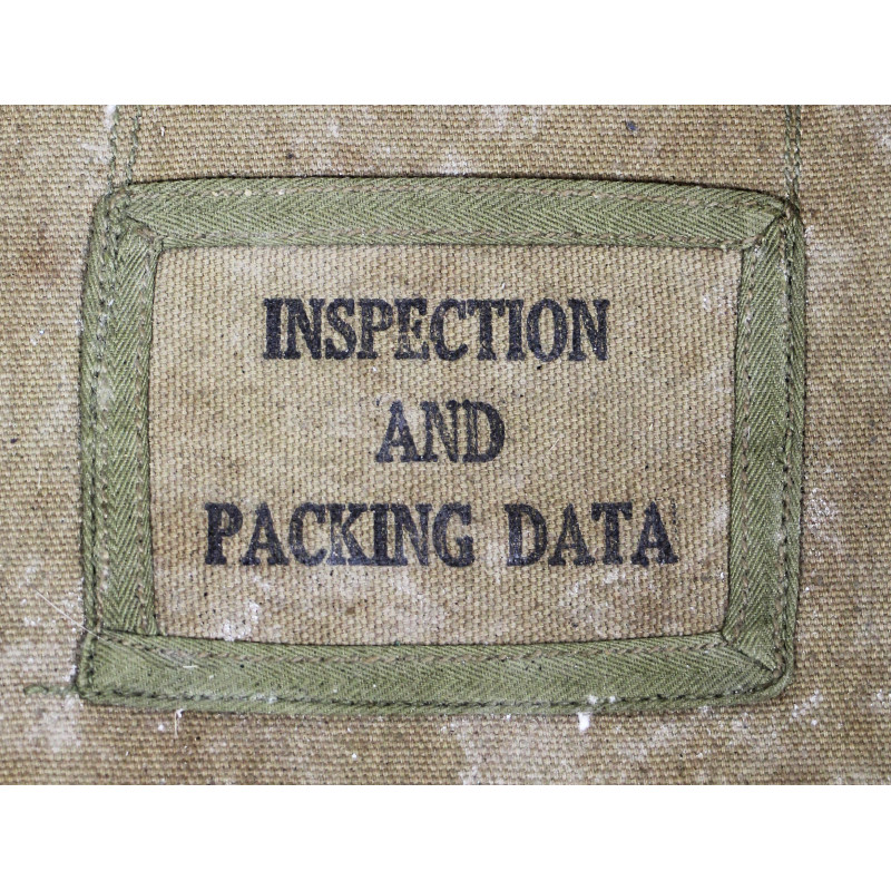 Enveloppe de parachute AN-6510, USAAF, PIONEER PARACHUTE CO., INC.