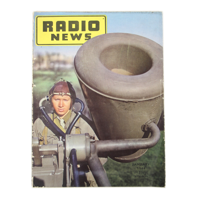 Magazine, Radio News, January 1944