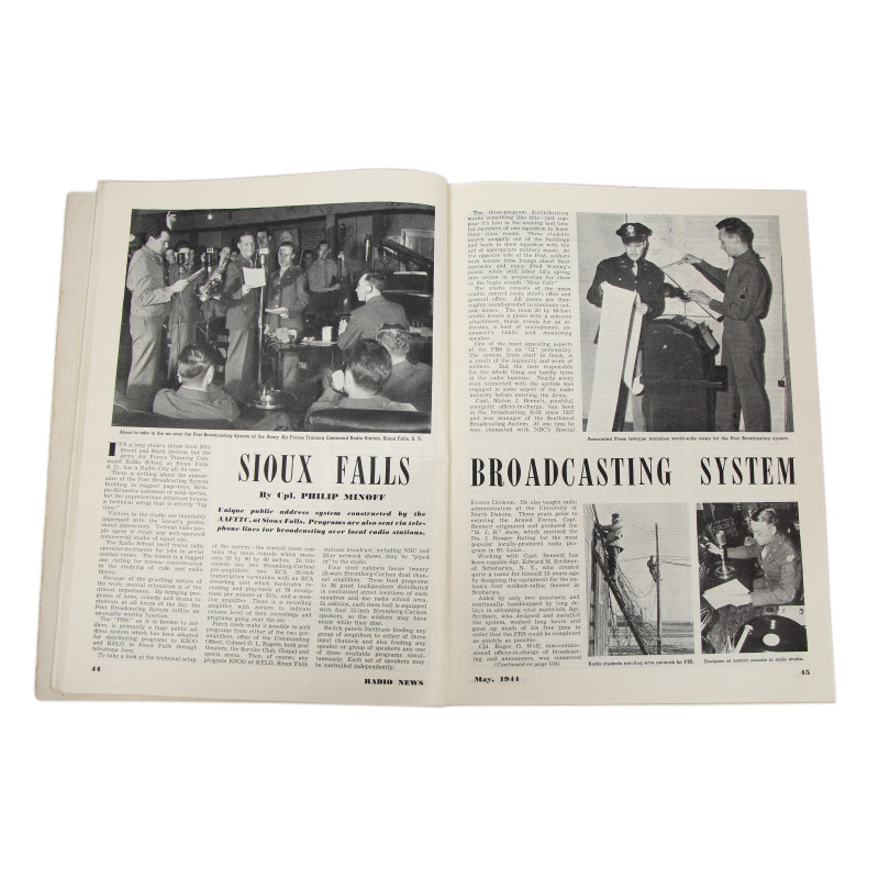 Magazine, Radio News, mai 1944
