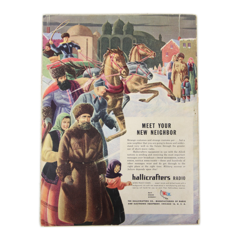 Magazine, Radio News, May 1944