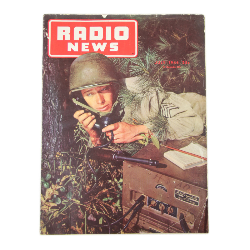 Magazine, Radio News, juillet 1944