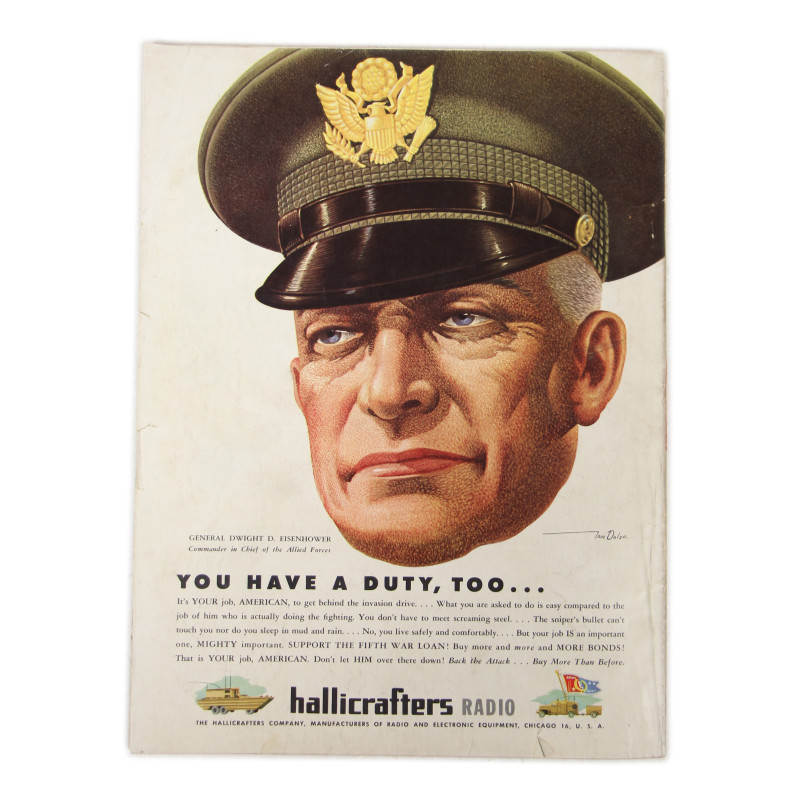 Magazine, Radio News, July 1944